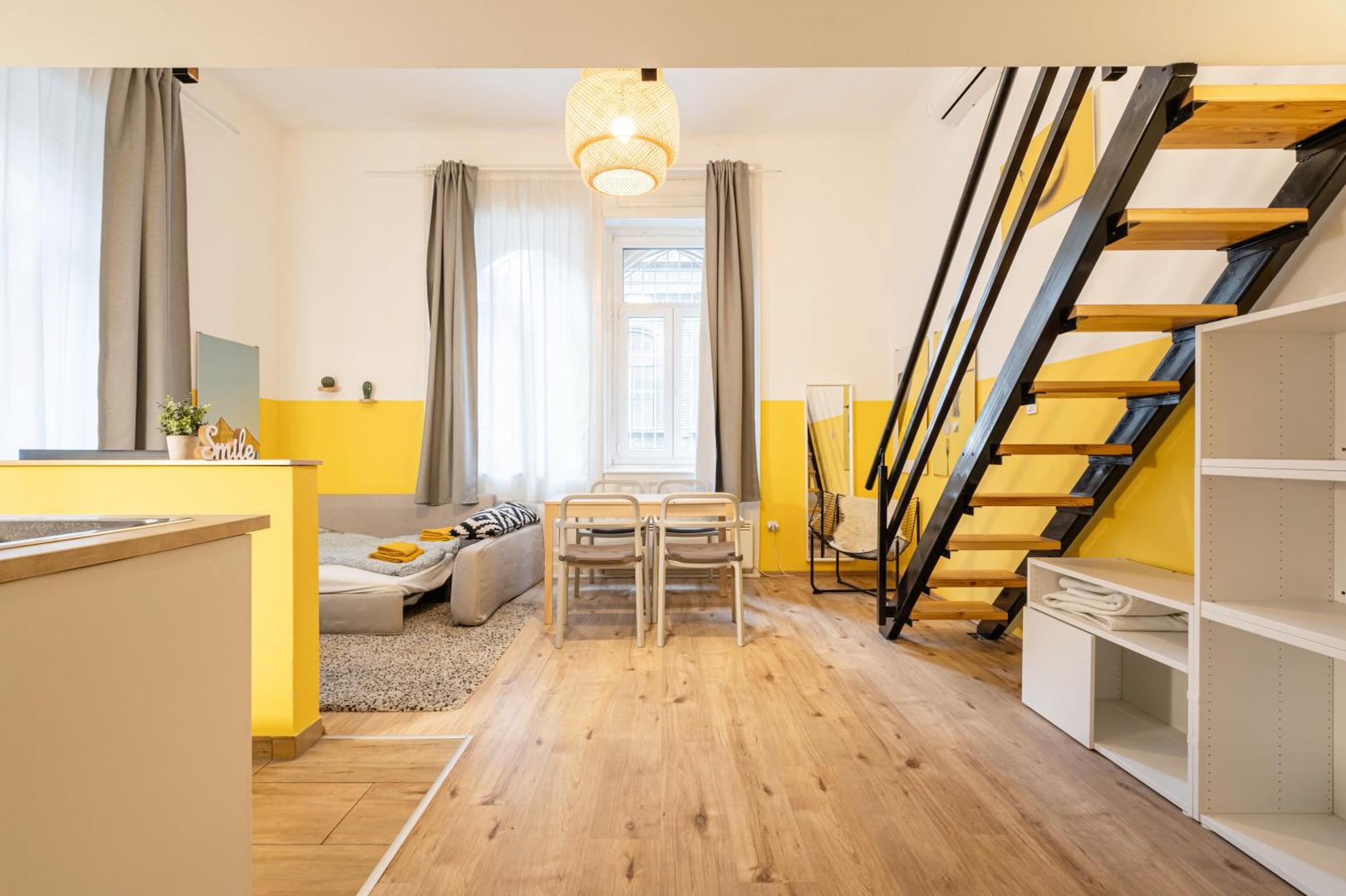 Charming Studio In The Heart Of The Jewish Quarter W41 Yellow Будапеща Екстериор снимка